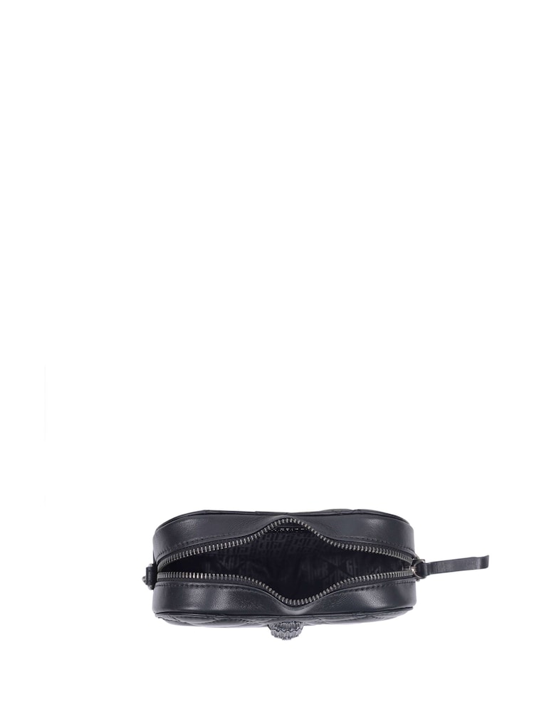 Kurt Geiger London Black Kensington Heart Cross Body Bag - Image 2 of 5