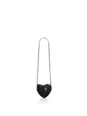 Kurt Geiger London Black Kensington Heart Cross Body Bag - Image 3 of 5
