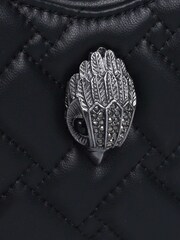 Kurt Geiger London Black Kensington Heart Cross Body Bag - Image 4 of 5