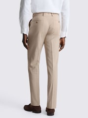 MOSS Natural Tailored Fit Wool Blend Stripe Performance Suit Trousers - Image 2 of 3
