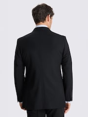 MOSS Black Tailored Fit Wool Blend Performance Suit Jacket - Image 3 of 5