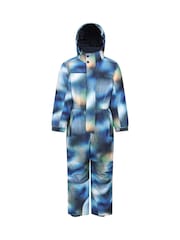 Mountain Warehouse Cloud Printed Kids All-In-One Waterproof Snowsuit - صورة 1 من 6