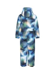 Mountain Warehouse Cloud Printed Kids All-In-One Waterproof Snowsuit - صورة 3 من 6