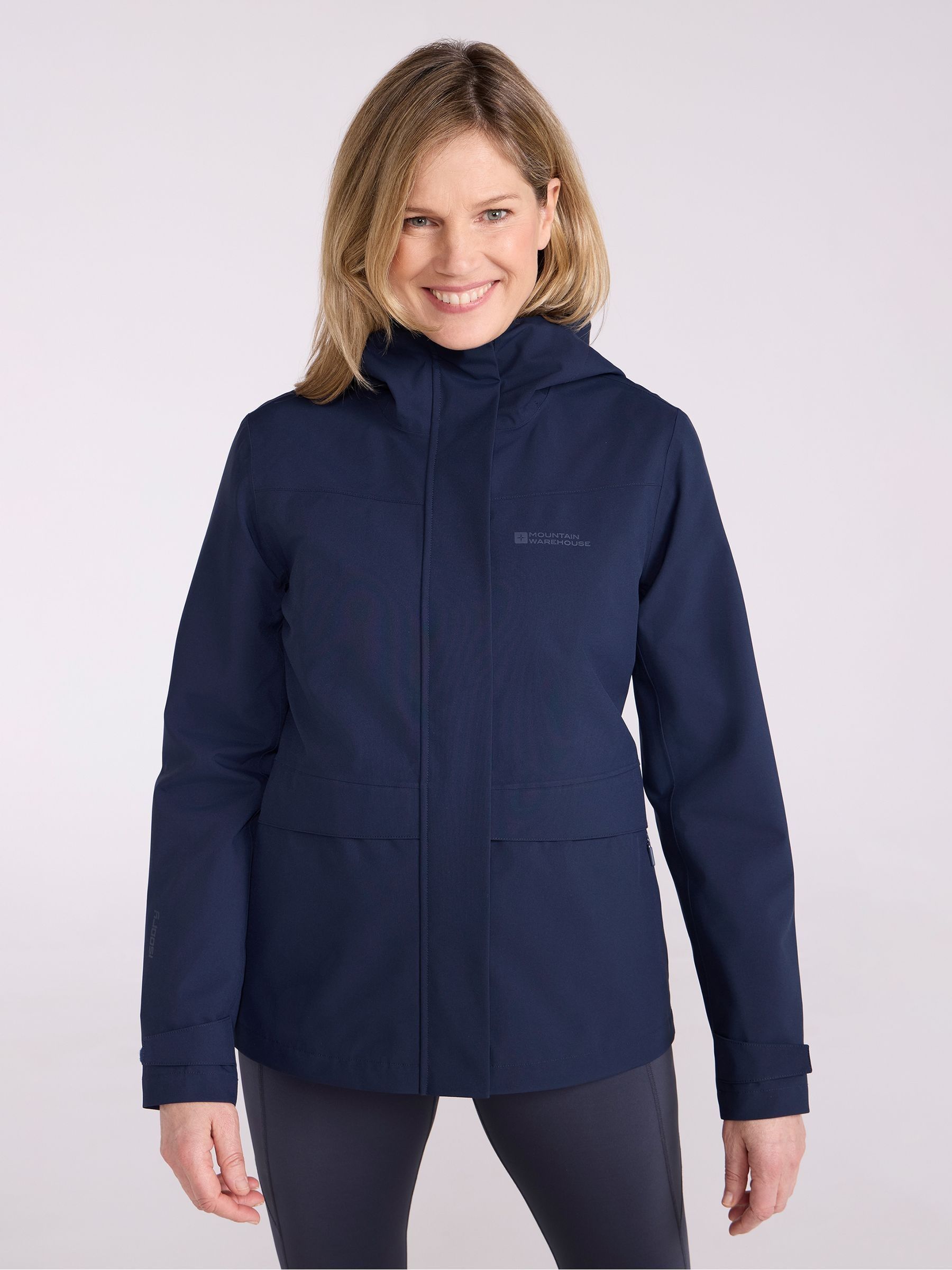 Mountain Warehouse Women's Blue April Extreme Waterproof Jacket - Image 1