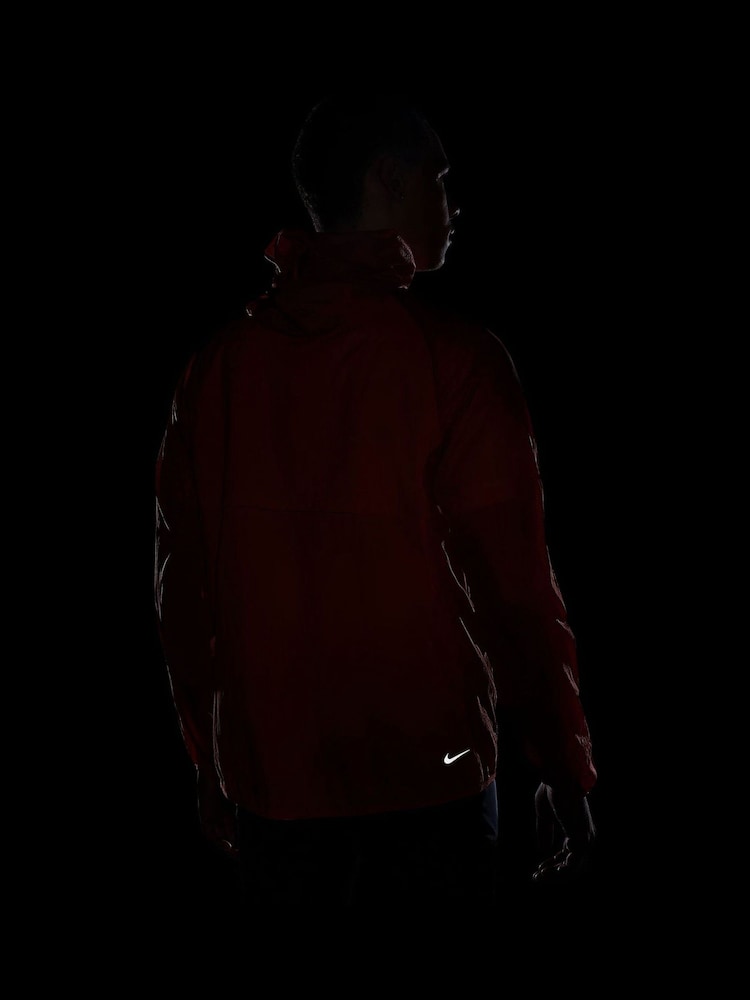 Orange - Nike Trail Aireez Laufjacke - Bild 4 von 4