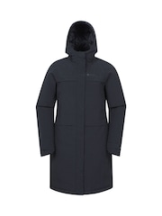 Mountain Warehouse Black Avery Long Padded Waterproof Jacket - Image 1 of 6