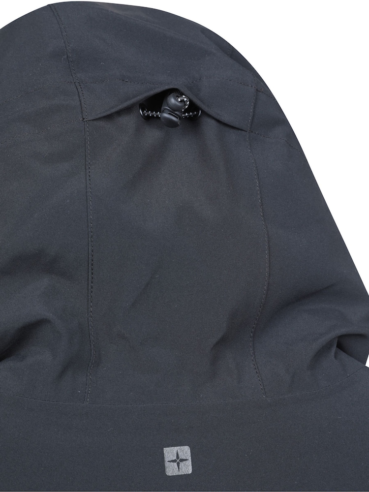 Mountain Warehouse Black Avery Long Padded Waterproof Jacket - Image 6 of 6