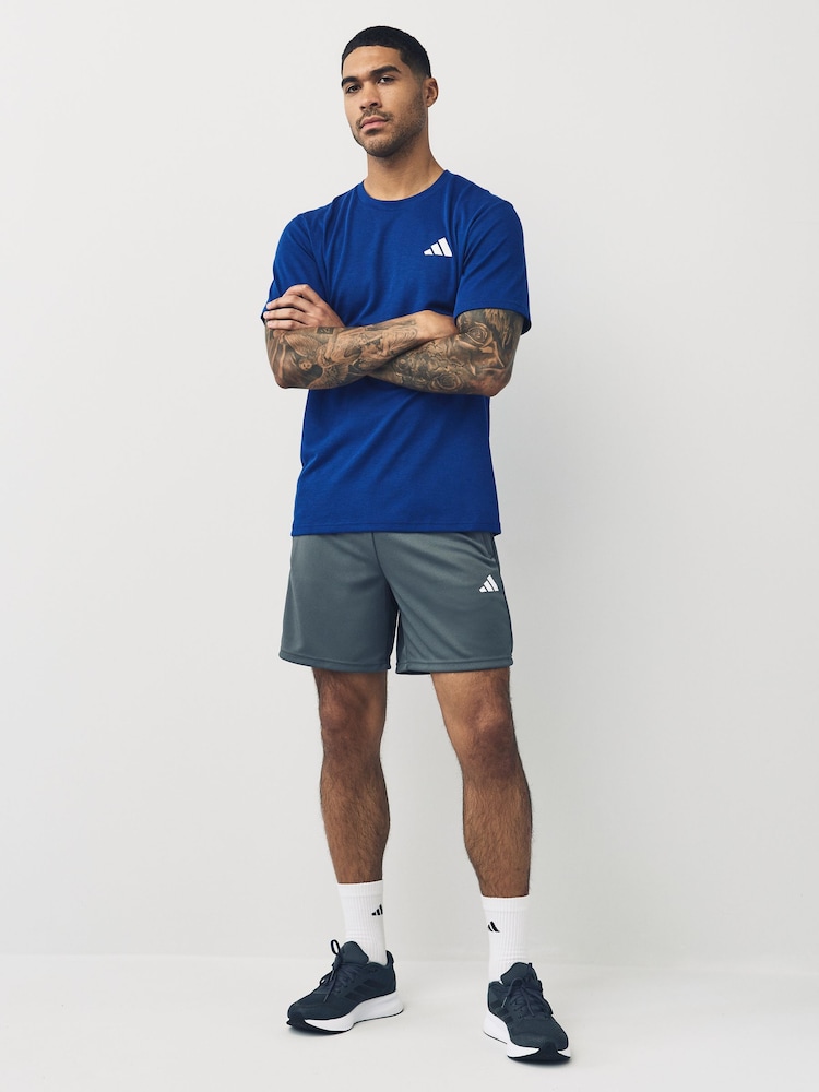 رمادي - شورتات تمرين Essentials All Set من adidas - صورة 2 من 5
