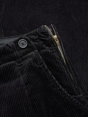 Seasalt Cornwall Dark Black Petite Porfell 100% Cotton Trousers - Image 5 of 5