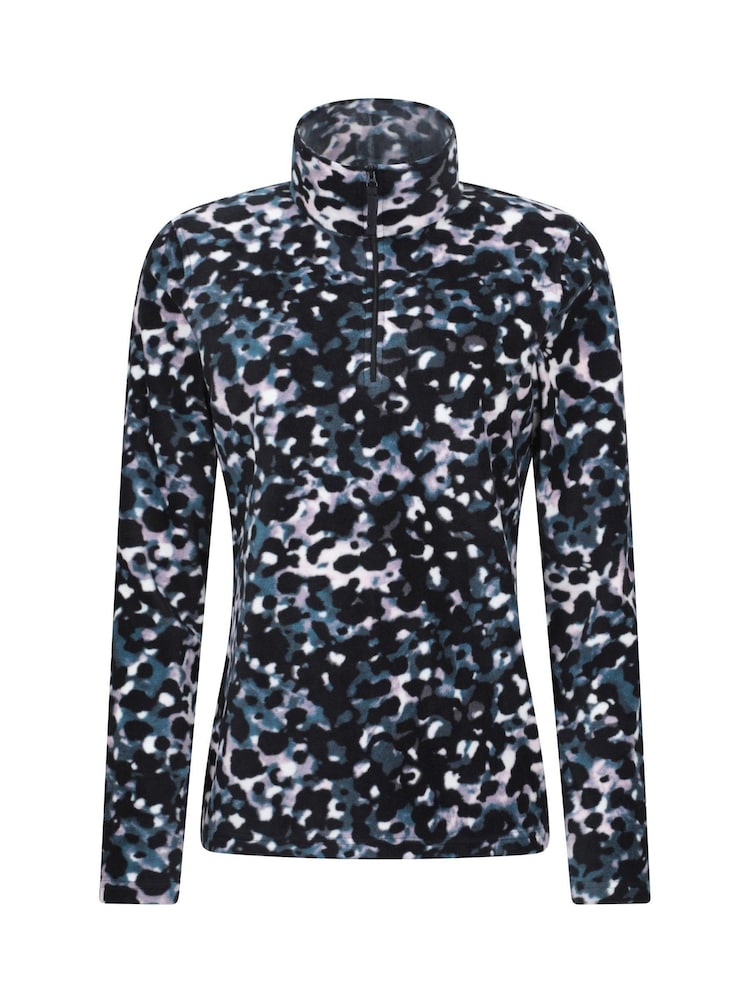Mountain Warehouse Blue Camber Half Zip Fleece - Image 1 of 4 Mountain Warehouse Blue Camber Half Zip Fleece - Image 1 of 4