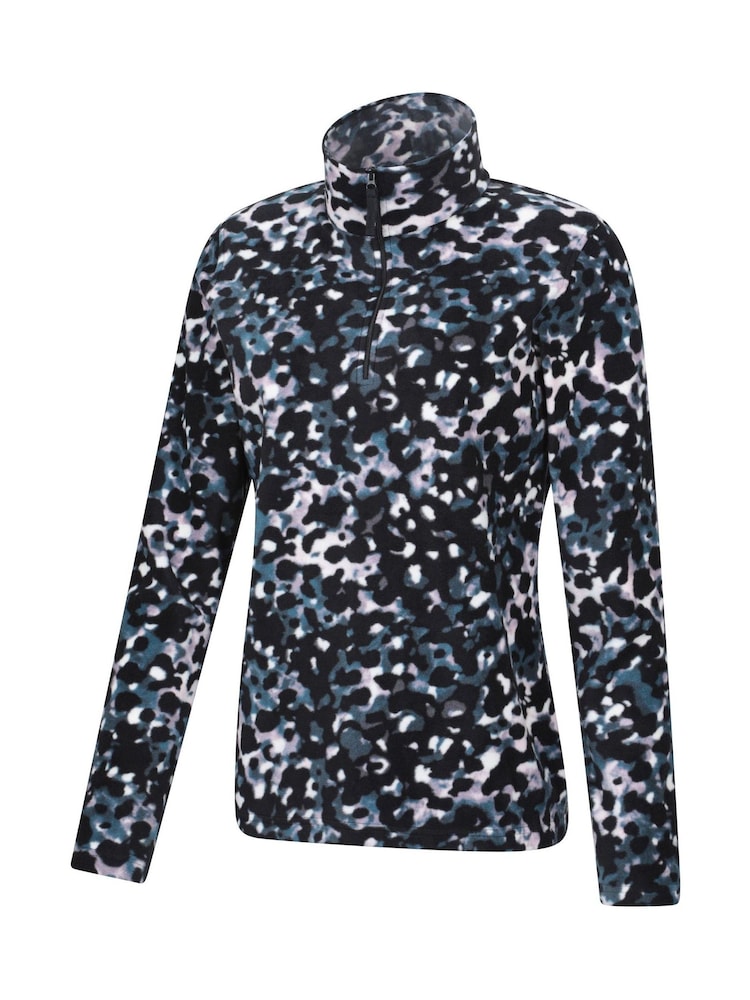 Mountain Warehouse Blue Camber Half Zip Fleece - Image 2 of 4 Mountain Warehouse Blue Camber Half Zip Fleece - Image 2 of 4