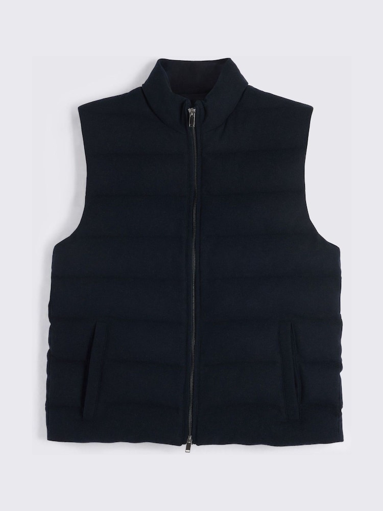 Zils - MOSS flaneļa veste - Attēls 5 no 5
