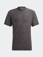 adidas Grey Train Essentials Stretch Training T-Shirt - Image 5 of 5