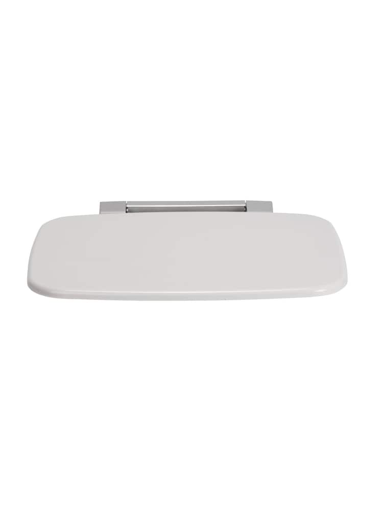 CROYDEX White and Chrome Shower Seat - Image 2 of 4