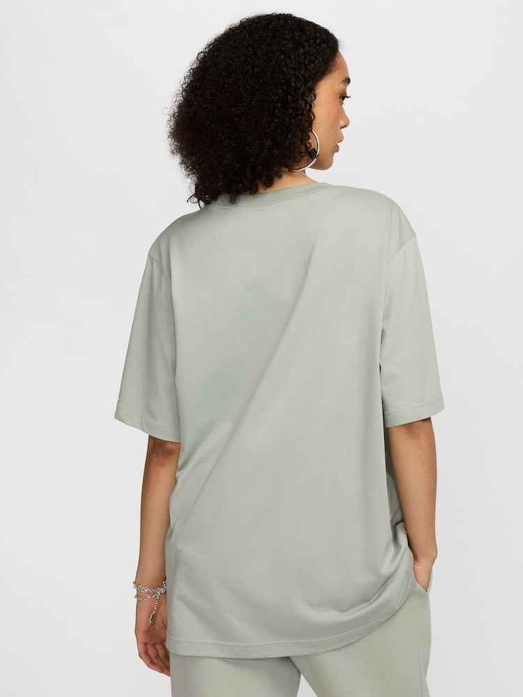 Nike Sage Green Sportswear Phoenix Short-Sleeve T-Shirt - Image 2 of 5