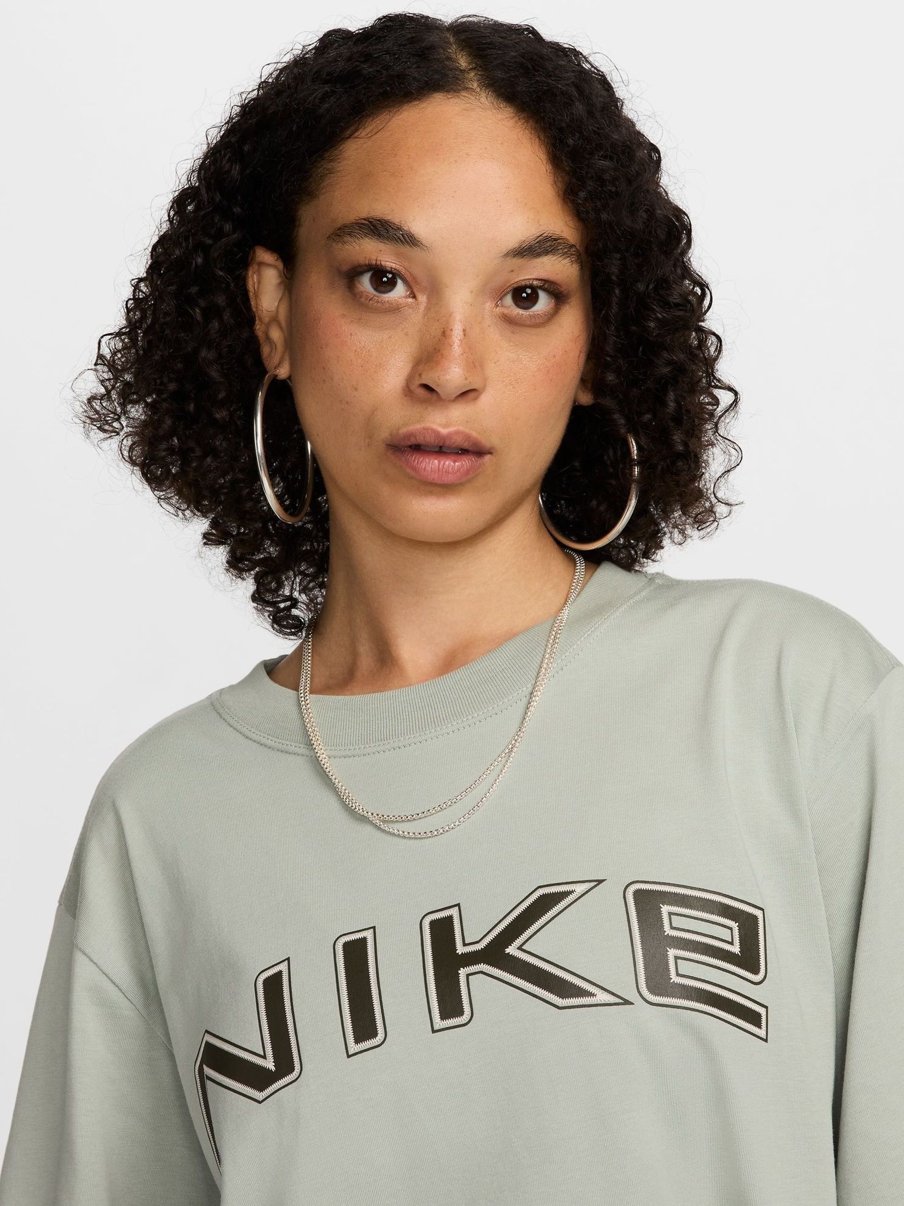 sage green nike sweater