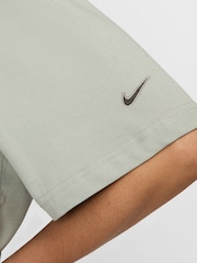 Nike Sage Green Sportswear Phoenix Short-Sleeve T-Shirt - Image 5 of 5