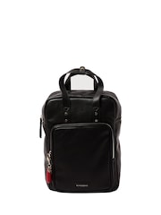 Oliver Bonas Black Mami Laptop Backpack - Image 2 of 7