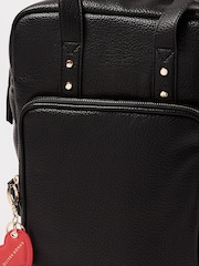 Oliver Bonas Black Mami Laptop Backpack - Image 7 of 7