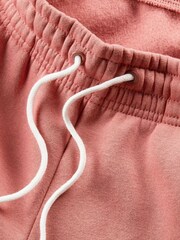 Nike Pink Phoenix Fleece Mid-Rise Logo Joggers - Image 7 of 7
