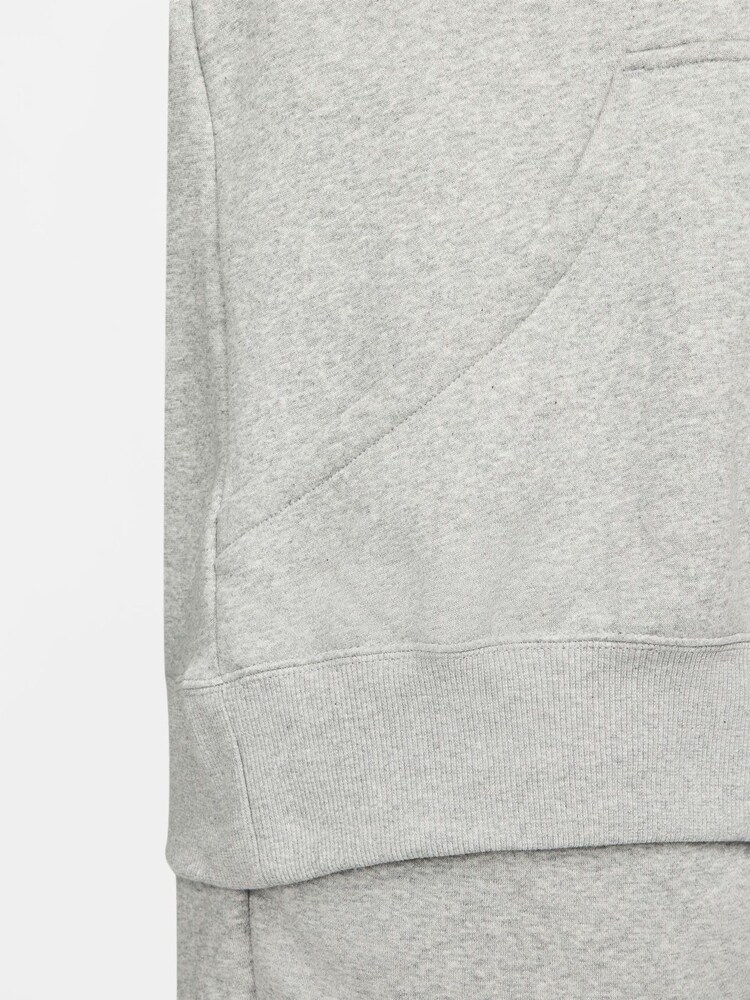 Nike Black/ chrome Curve Sportswear Phoenix Fleece Oversized Pullover Hoodie - Image 8 of 9