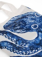 BlissHome Blue Creatures Octopus Shower Curtain - Image 2 of 3