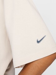 Nike Cream Sportswear Phoenix Short-Sleeve T-Shirt - Image 3 of 5
