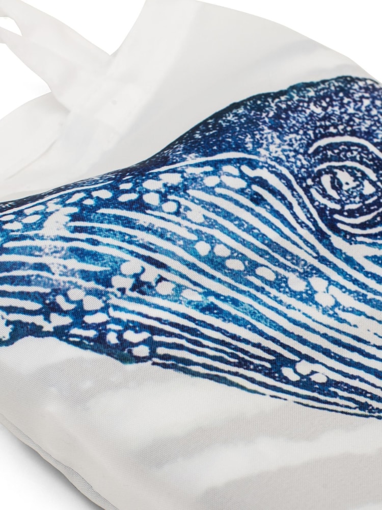 BlissHome Blue Creatures Whale Shower Curtain - Image 3 of 3