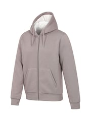 Mountain Warehouse Brown Dalton Borg Lined Hoodie - Image 2 of 4