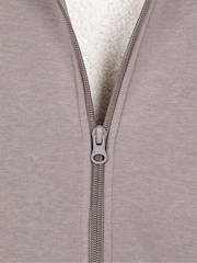 Mountain Warehouse Brown Dalton Borg Lined Hoodie - Image 4 of 4