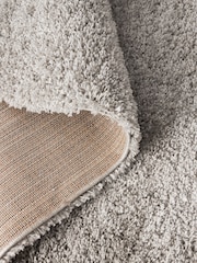 Light Grey Premium Cosy Shaggy Rug - Image 2 of 7