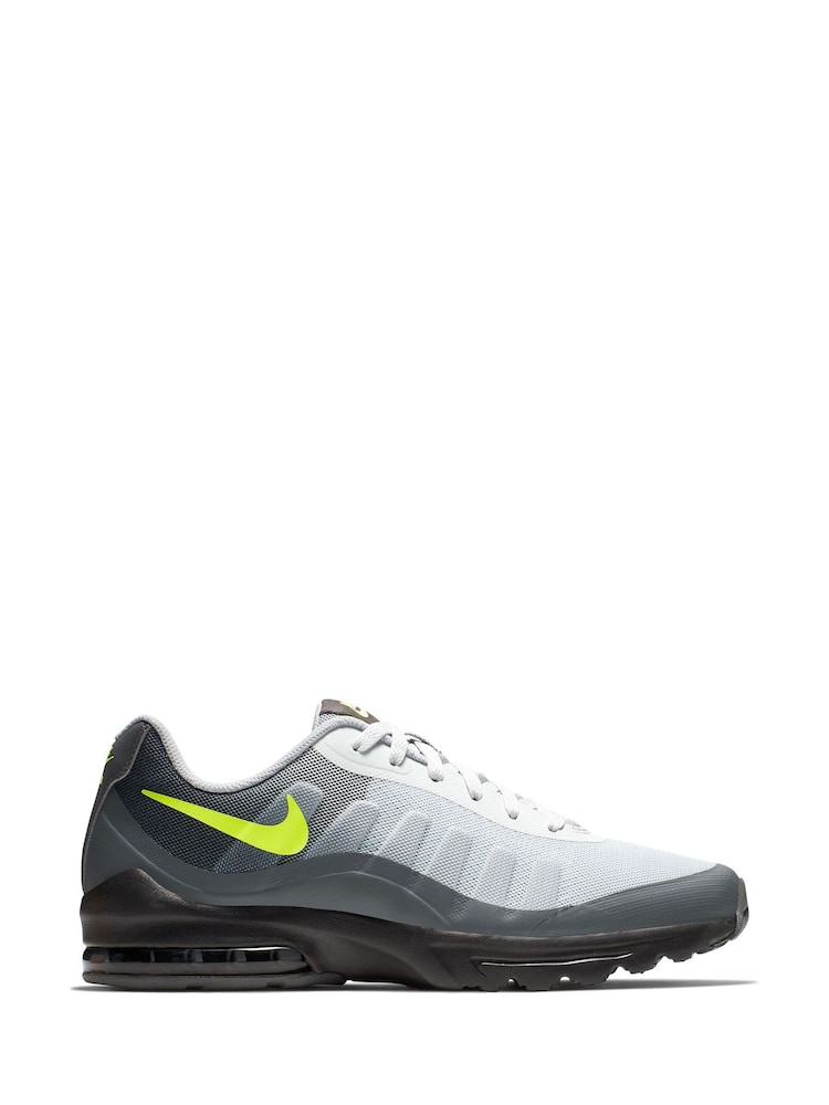 Nike Grey/Yellow Air Max Invigor Trainers - Image 3 of 8