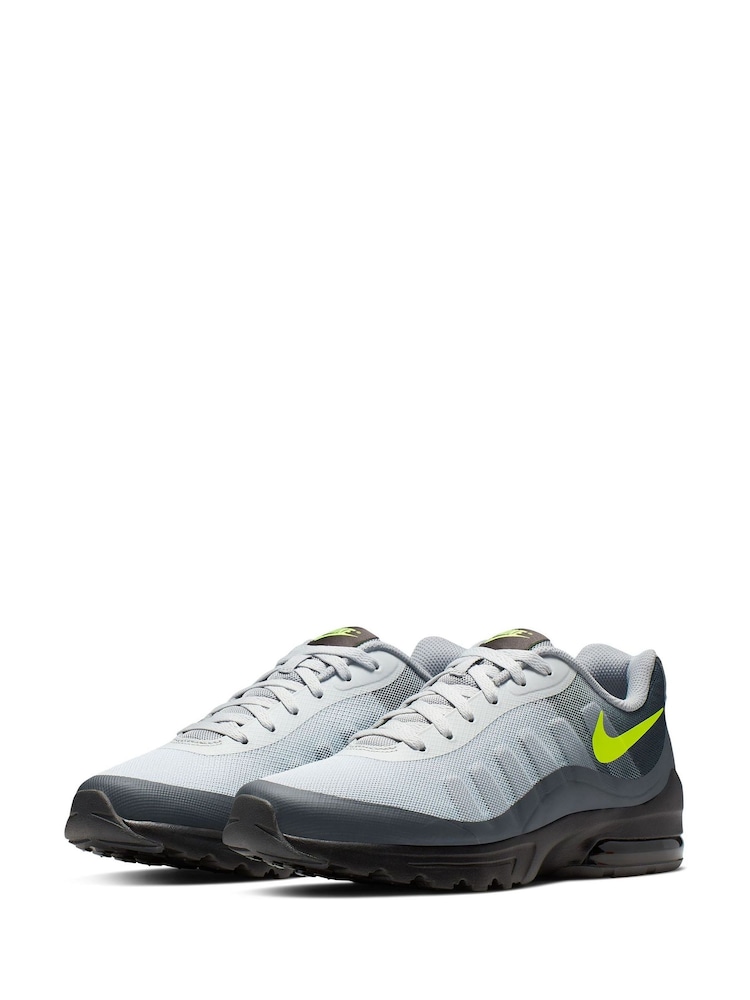 Nike Grey/Yellow Air Max Invigor Trainers - Image 5 of 8