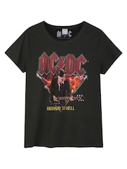 Amplified Grey Ac/Dc Highway To Hell 100% Cotton T-Shirt - Image 4 of 4