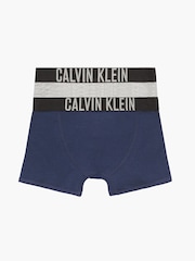 Calvin Klein Blue Intense Power Boys Trunks 2 Pack - Image 2 of 2