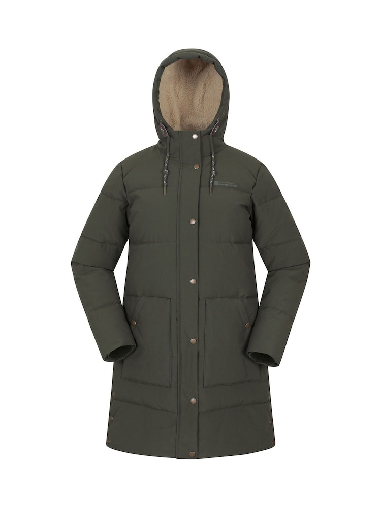 Mountain Warehouse Manta Borg Lined Womens Long Padded Jacket - 6এর মধ্যে 1 ছবি Mountain Warehouse Manta Borg Lined Womens Long Padded Jacket - 6এর মধ্যে 1 ছবি