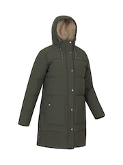 Mountain Warehouse Manta Borg Lined Womens Long Padded Jacket - 6এর মধ্যে 4 ছবি