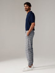Grey Check Pull On Trousers - Image 5 of 6