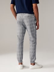 Grey Check Pull On Trousers - Image 6 of 6