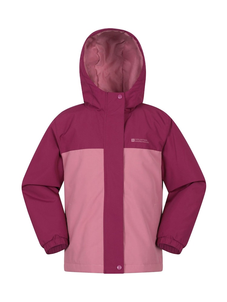 Mountain Warehouse Pink Polar Zone Jacket & Salopette Snow Set - Image 1 of 6