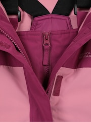 Mountain Warehouse Pink Polar Zone Jacket & Salopette Snow Set - Image 6 of 6
