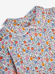 Jojo Maman Bébé Mädchen Orchard Baby-Body mit Bubikragen und Blumenmuster - Bild 2 von 2