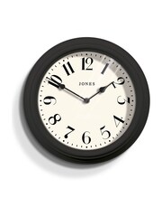 Jones Clocks Grey Venetian Blizzard Grey Wall Clock - Image 3 of 4