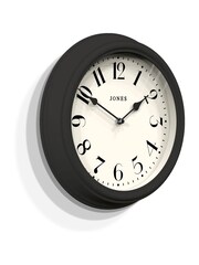 Jones Clocks Grey Venetian Blizzard Grey Wall Clock - Image 4 of 4