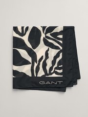 GANT Cream Palm Print Cotton Silk Sarong - Image 3 of 4