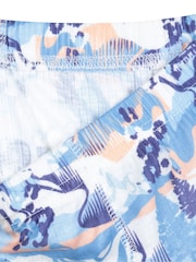 Mountain Warehouse Blue Talus Printed Quick Dry Kids Baselayer Top & Thermals Set - Image 9 of 9