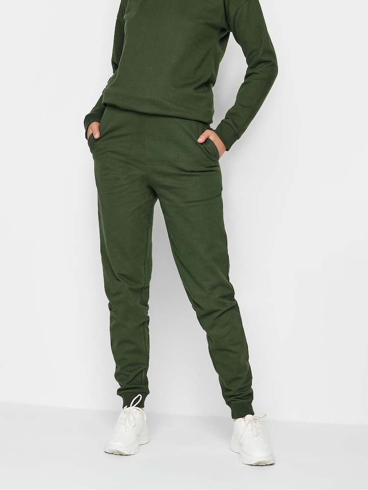 Long Tall Sally Green Cuffed Joggers - Image 2 of 4