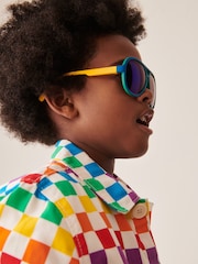 Little Bird by Jools Oliver Multi Rainbow Retro Sunglasses - Image 8 of 12