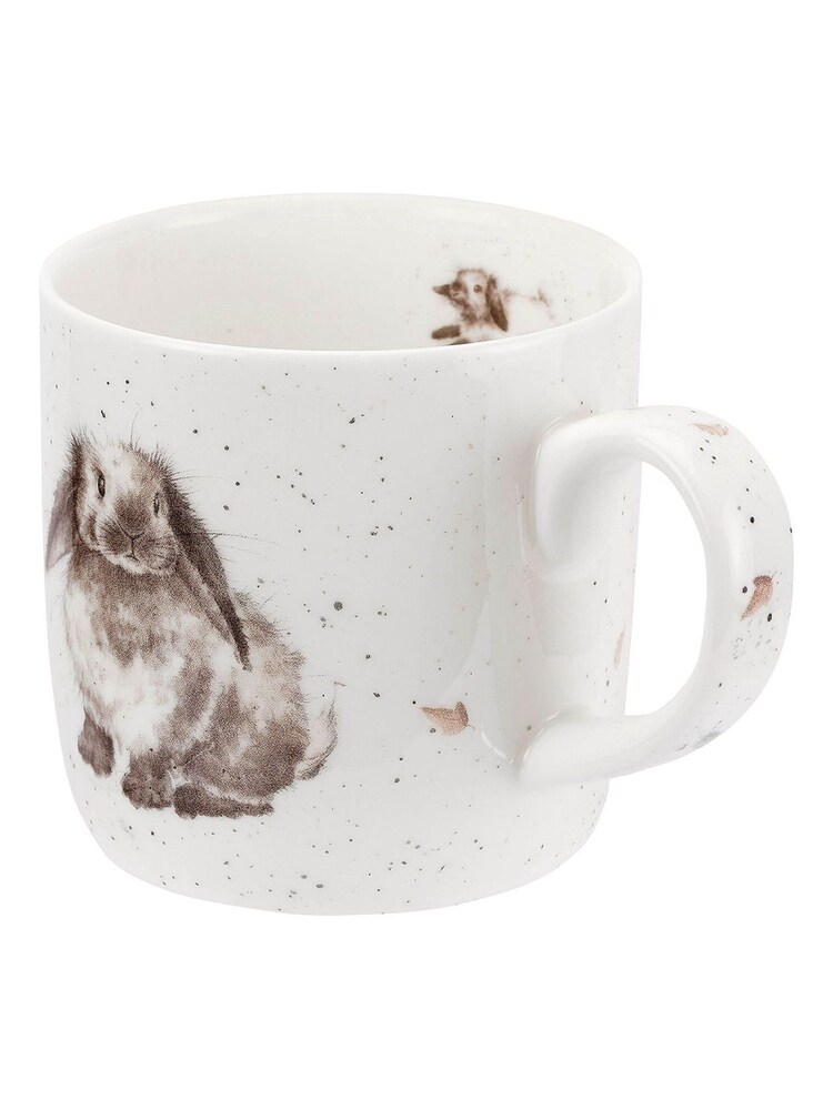Wrendale Set of 6 White Royal Worcester Wrendale Rabbit Mugs - Image 4 of 4 Wrendale Set of 6 White Royal Worcester Wrendale Rabbit Mugs - Image 4 of 4