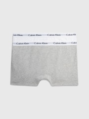 Calvin Klein Grey Boys Modern Cotton Trunks 2 Pack - Image 2 of 2